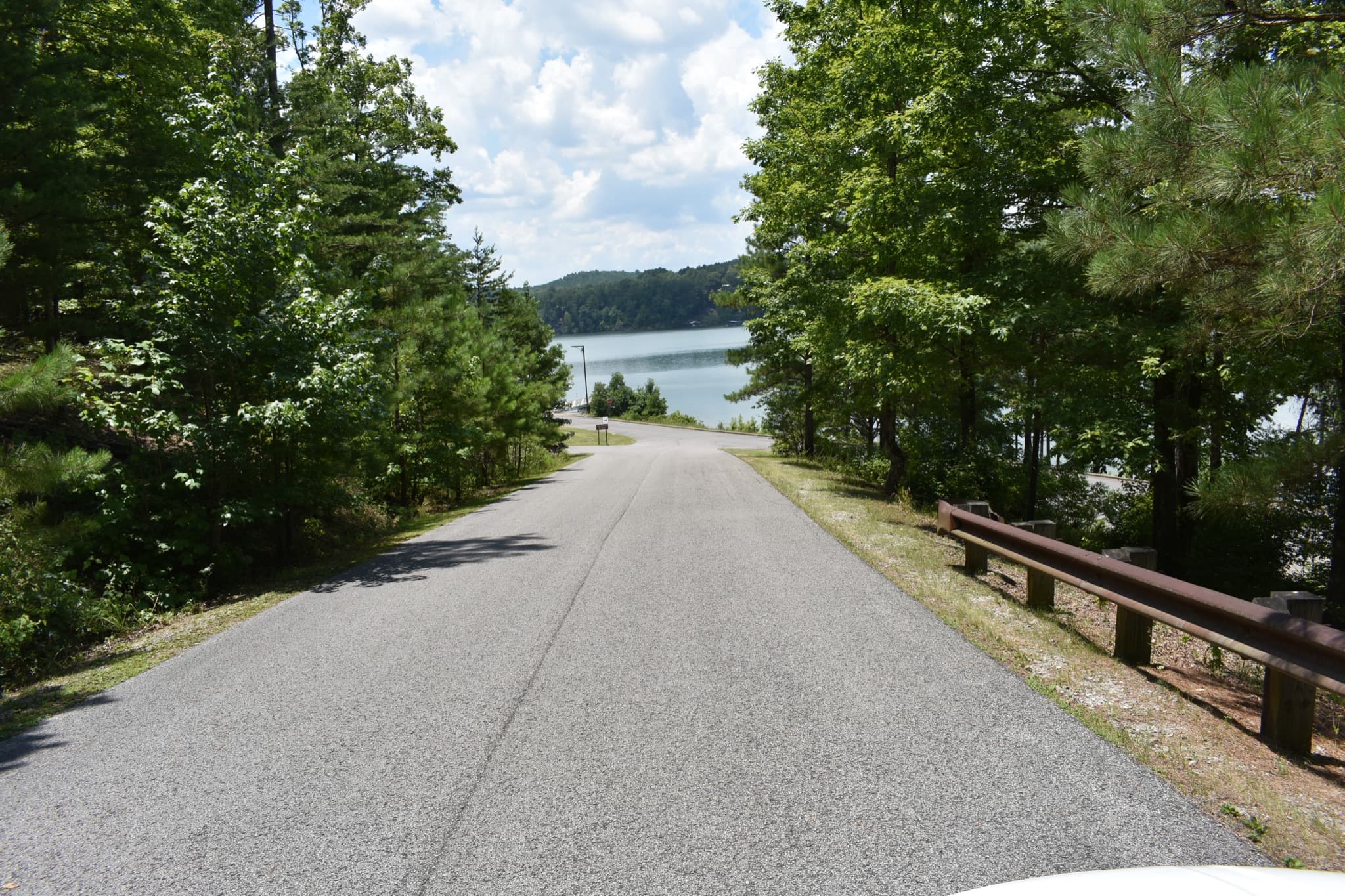 Boat ramp on Lewis Smith Lake