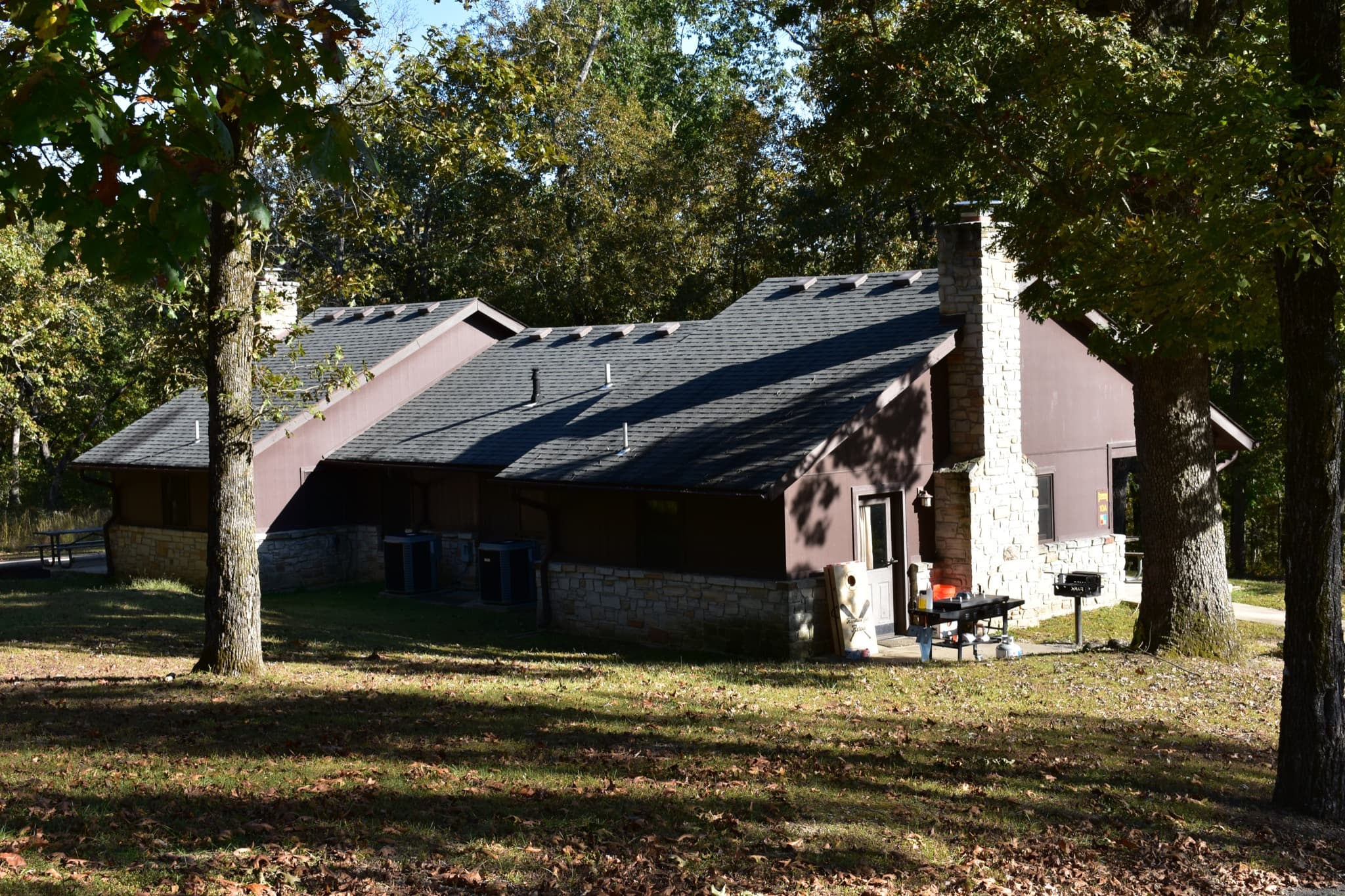 Rustic cabin at Meramec