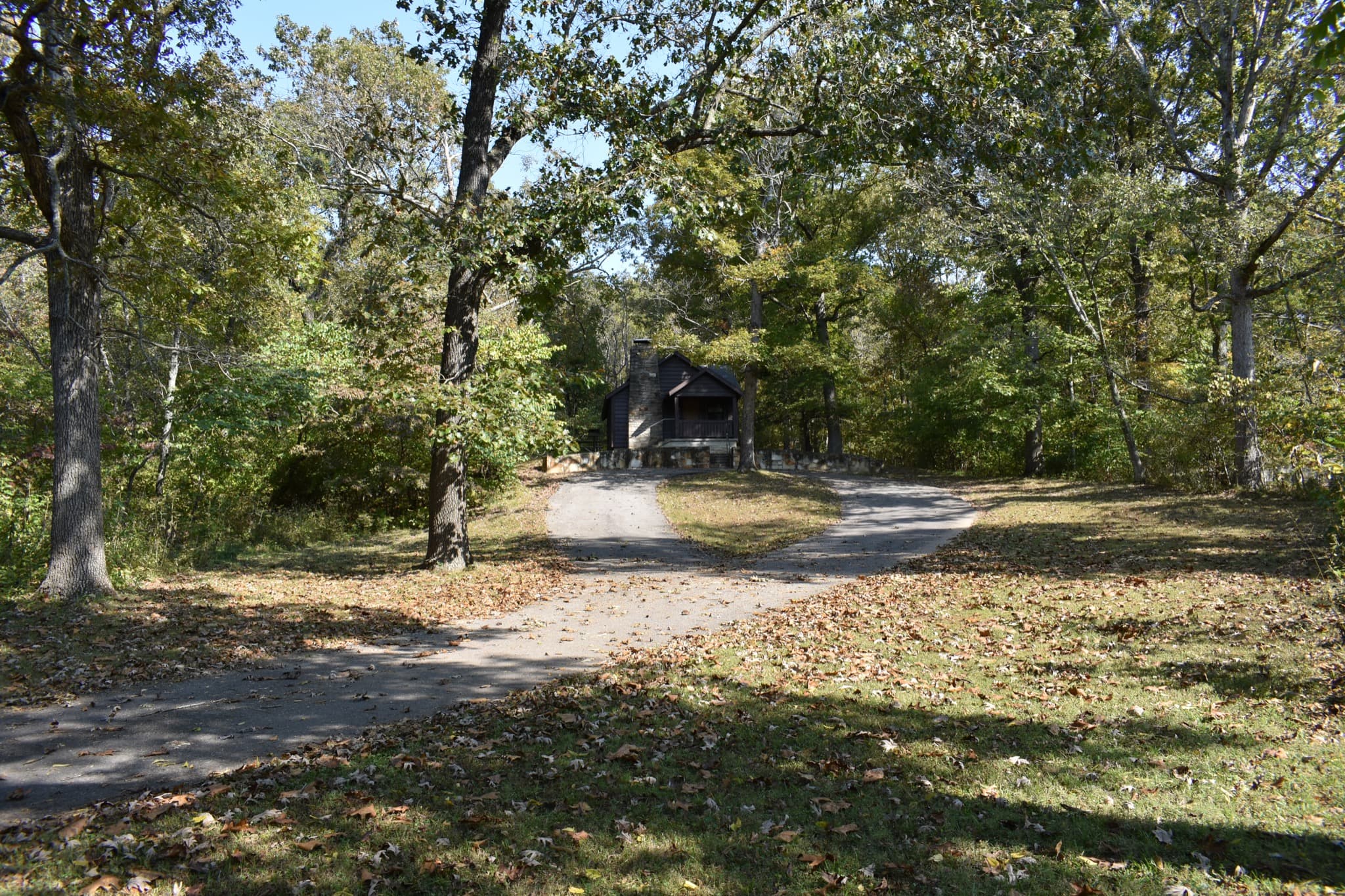 CCC-built cabin among the trees