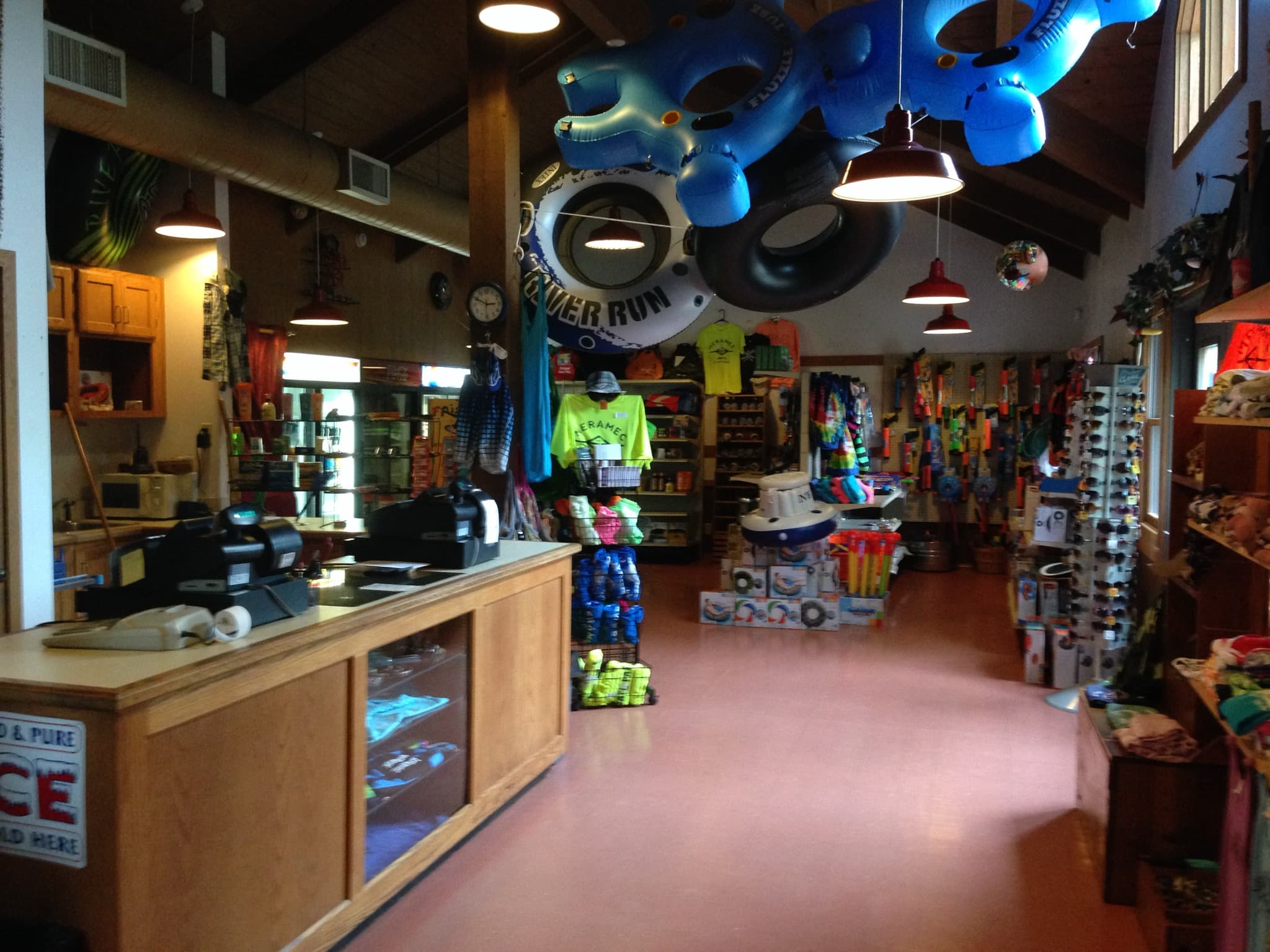 Inside the Riverstop Store