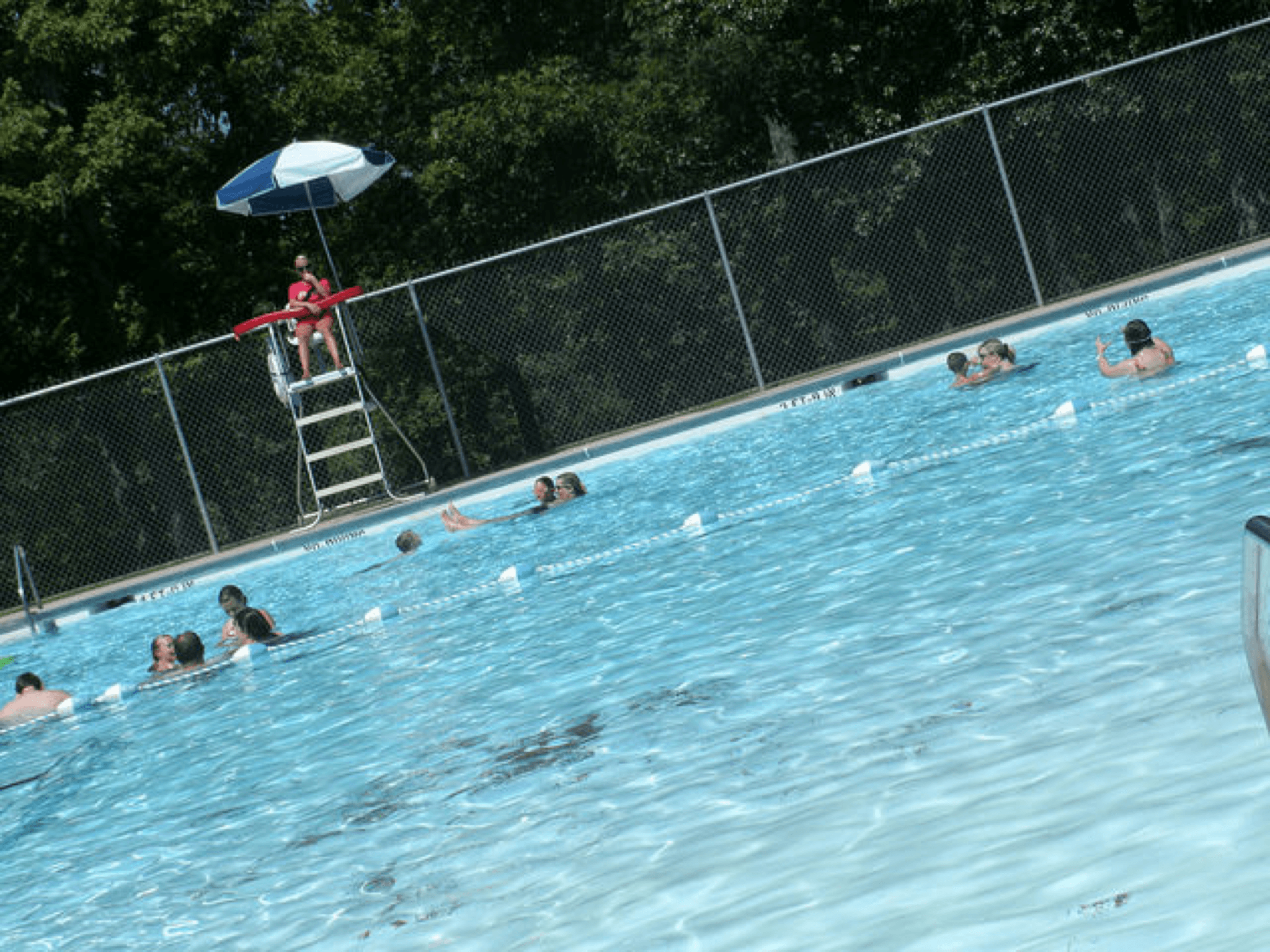 Swimming pool at Washington State Park